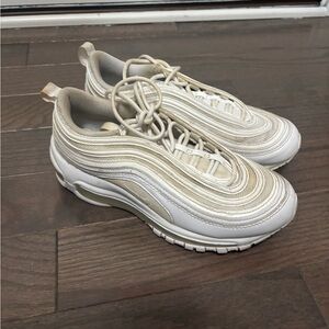 Nike Cream and White Sneakers